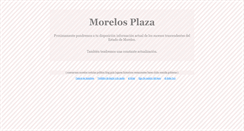 Desktop Screenshot of morelosplaza.com